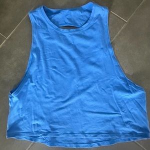 Lululemon sculpt crop tank size 6
